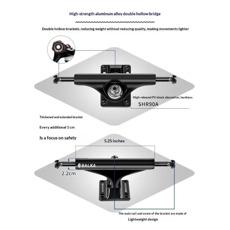 Skateboard Cruiser Complet Portable Léger Plateau en Érable Roulement Fluide Roulements ABEC Roues en PU Lumières LED Enfants Adolescents Rose