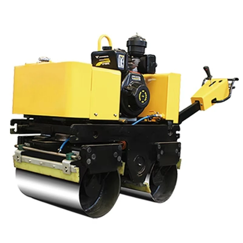 China Brand 1-5ton Mini Ride-on Vibratory Road Roller with Changchai Engine Factory Direct Double Drum Compactor for Pavement