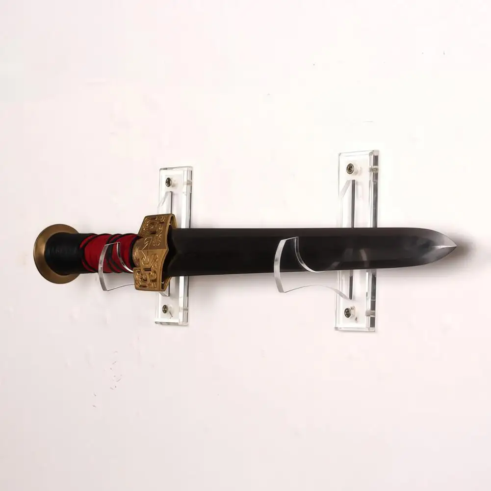 Lightsaber Showcase Stand Samurai Cutter Display Stand Samurai Wall Mount Display Stand for Lightsabers Cutters for Collectors
