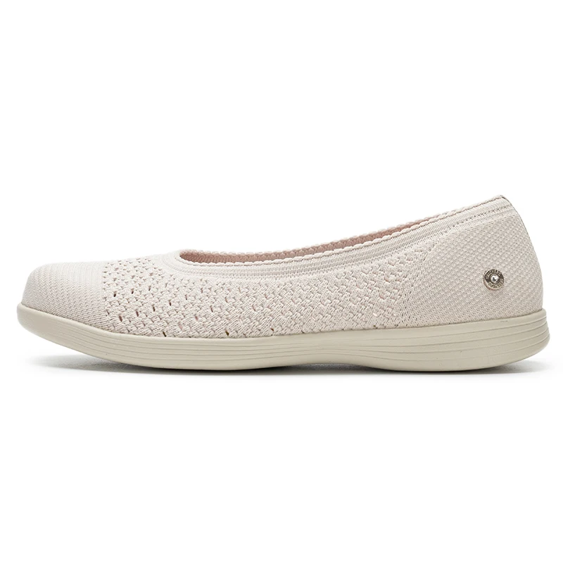 

Skechers Women's Casual Shoes Lightweight Breathable Shallow Mouth Single Shoes Retro Mom Shoes Daily Sports Shoes 136265-Nat