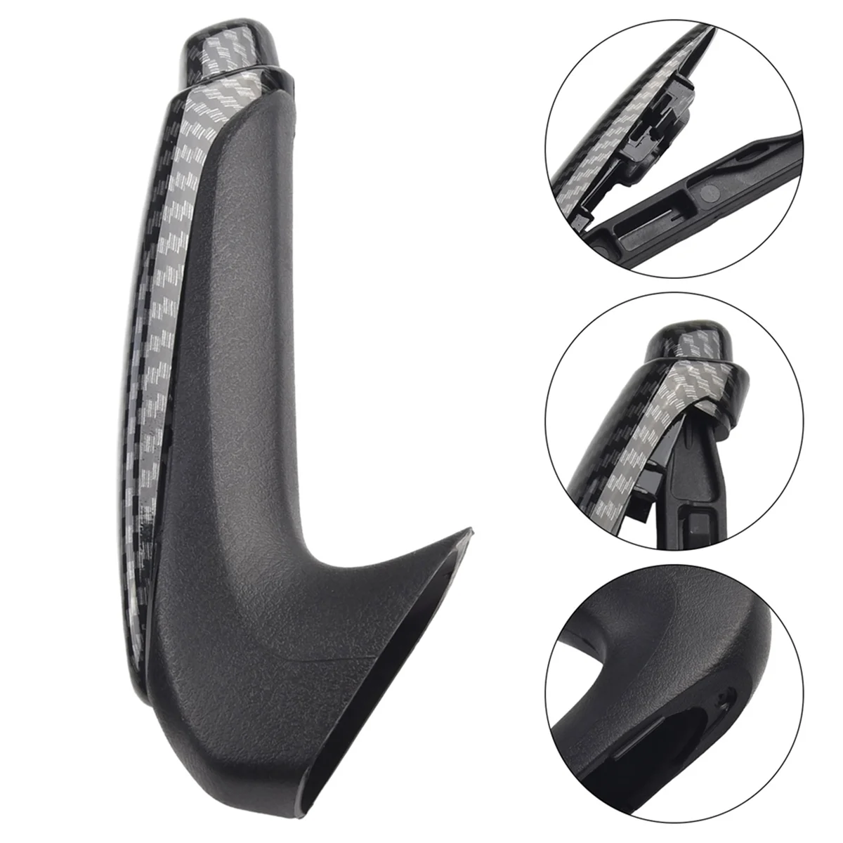 Carbon Fiber Front Hand Brake Trim Cover for Honda Civic 2006 2007 2008 2009 2010 2011 Interior Accessories