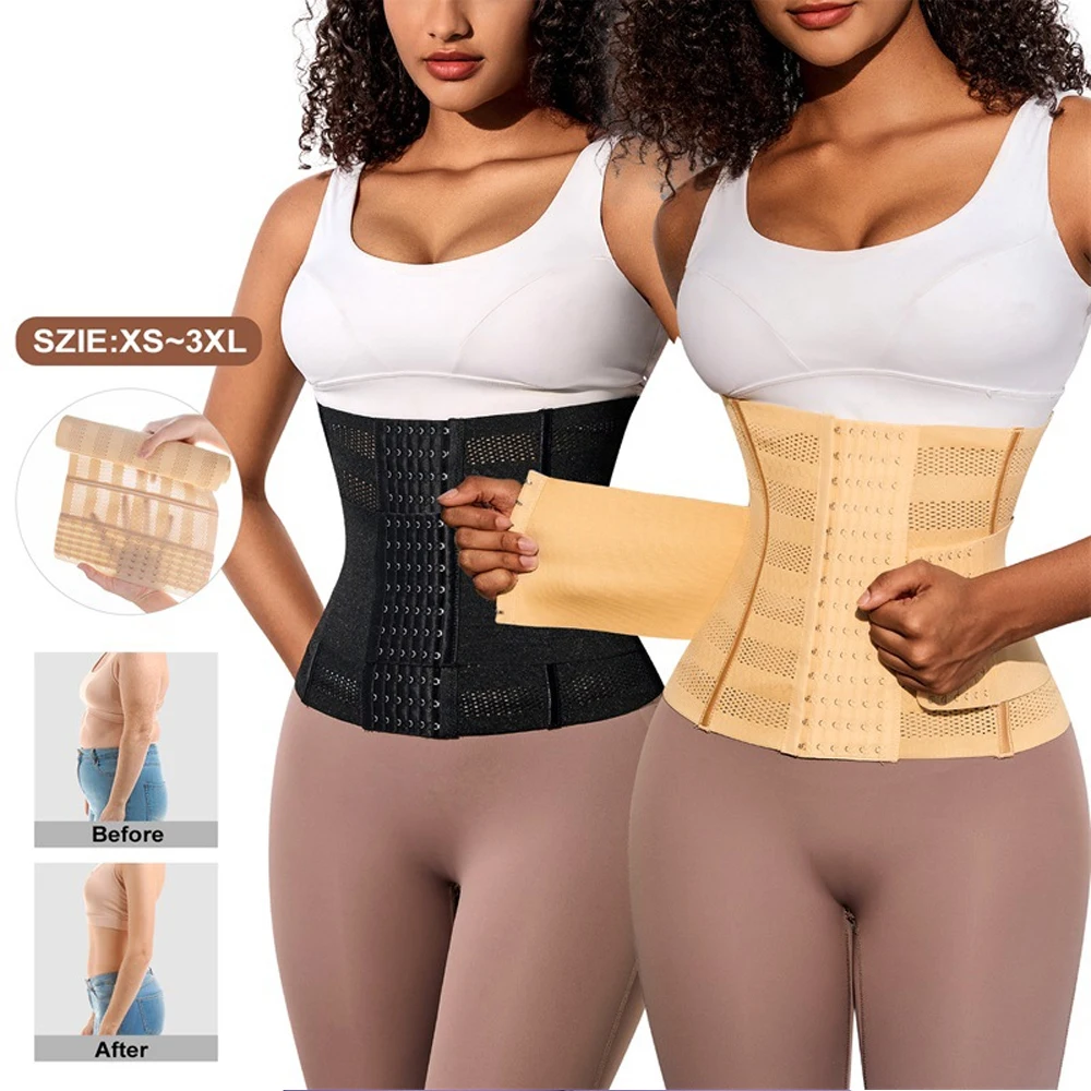 Shapewear Waist Trainer Belt Firm Fajas Corset Shaper Waist Cincher Tummy Trimmer Slimming Belt for Women