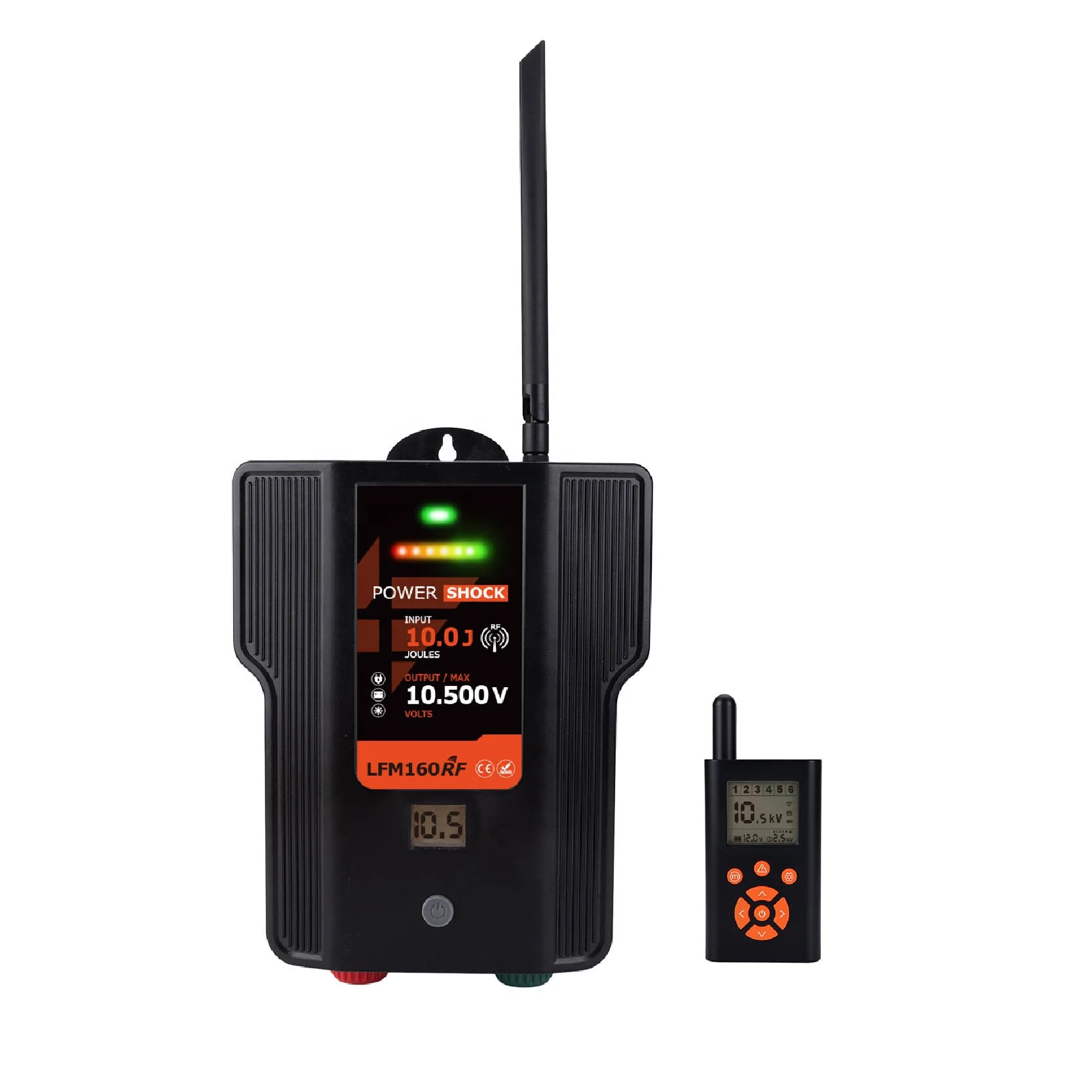 7J Solar Electric Fence Energizer, Eco-friendly Livestock Fence Power Controller for Sheep Farm