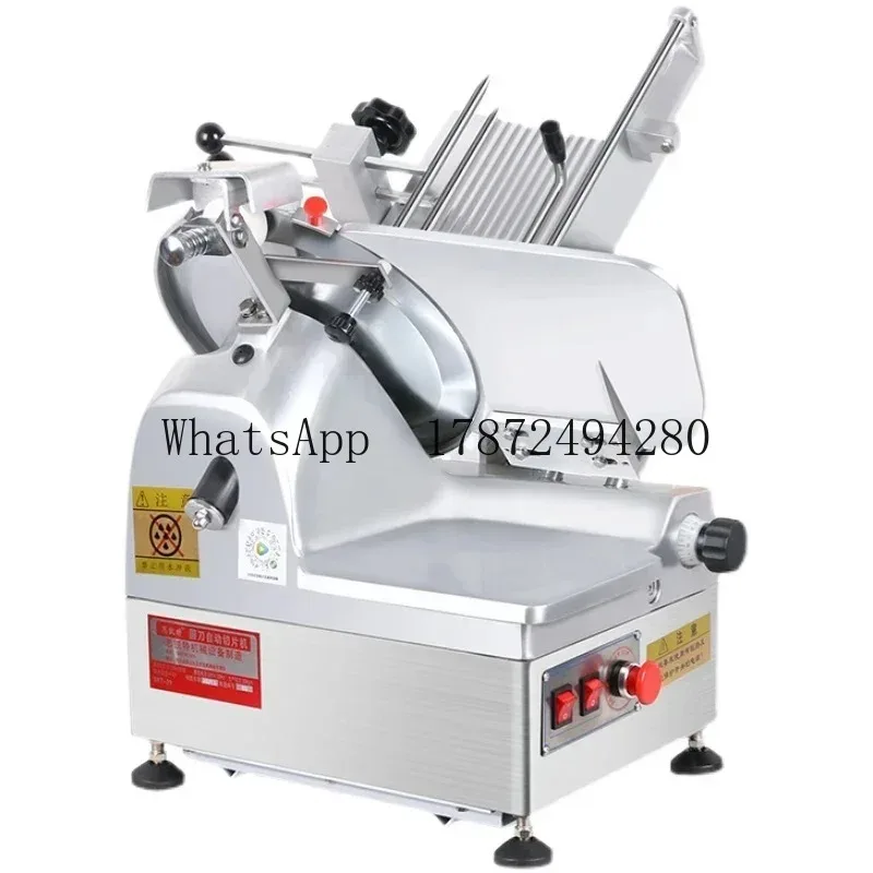 [2026] Hot Sale Brand-new Slicer Mutton Roll Slicer Commercial Automatic Cooked And Frozen Meat Planer Beef Roll Electric Sl