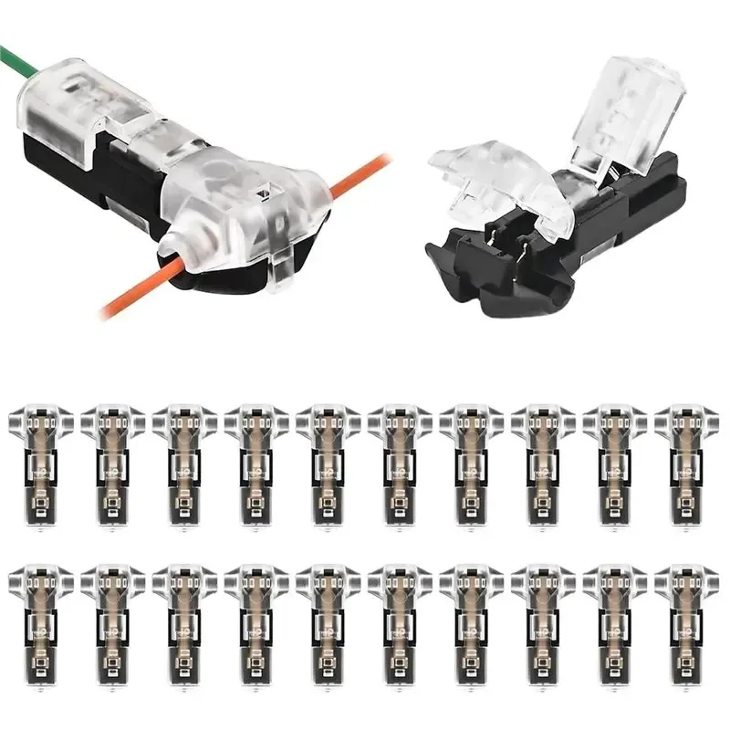 

Wire Connectors, Low-Voltage Wire Connectors, Solid Connection, T-Type Branch Wire Connectors,Plug Electrical Accessories