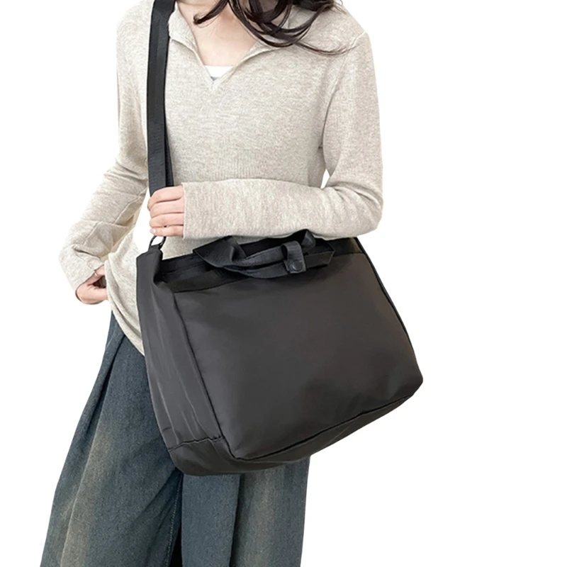 Multifunctional Laptop Shoulder Bag Computer Handbag Sports Gym Bag Holdall Bag Travel Computer Carrying Bag for Women