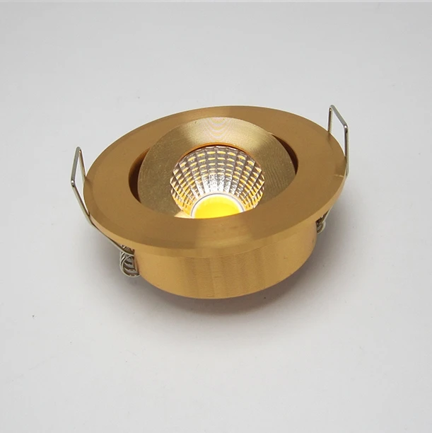 LED mini Downlight Under Cabinet Spot Light 3W for Ceiling Recessed Lamp AC85-265V Dimmable Down lights with driver