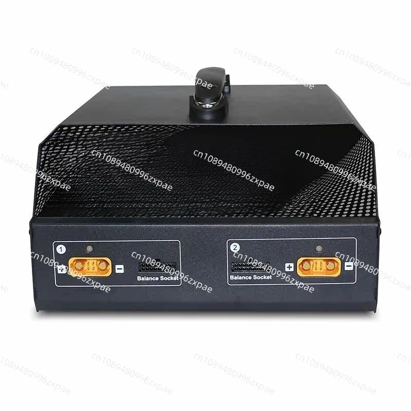 Intelligent charger 2800W high-power dual-channel agricultural plant protection machine 6-14S battery fast charging