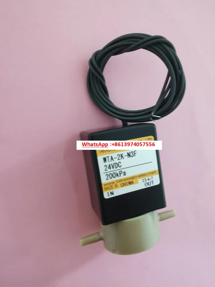 Ion disinfection low-temperature sterilizer machine accessories liquid filling solenoid valve WTA-2K-N3F DC24