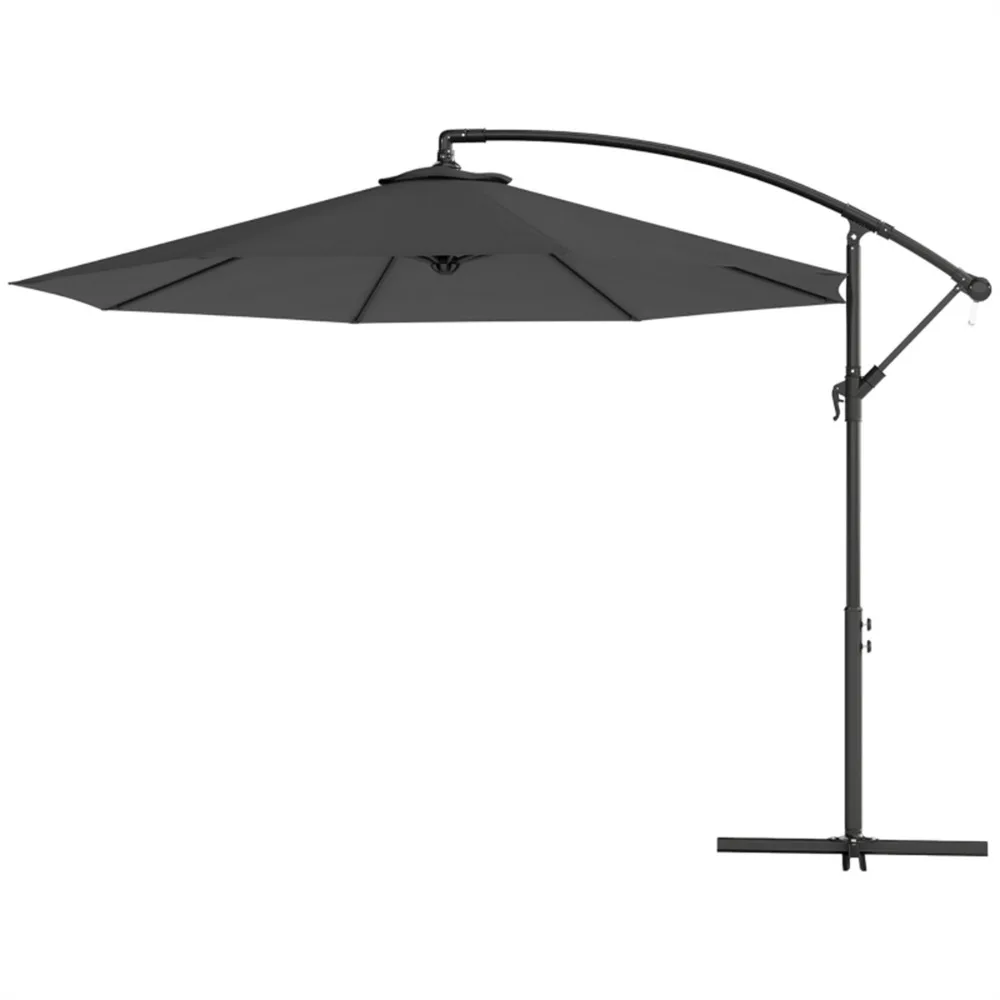 

10' Diameter Outdoor Umbrella Gray