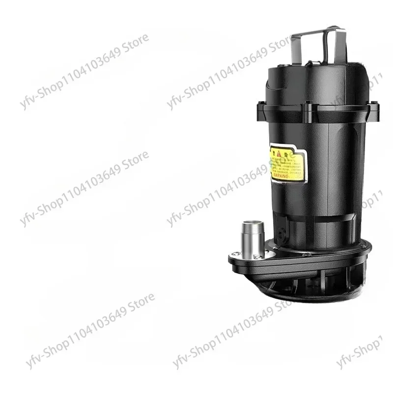 

Sewage pump suction mud sewage pump 220v small household clean water submersible septic tank suction cutting pump