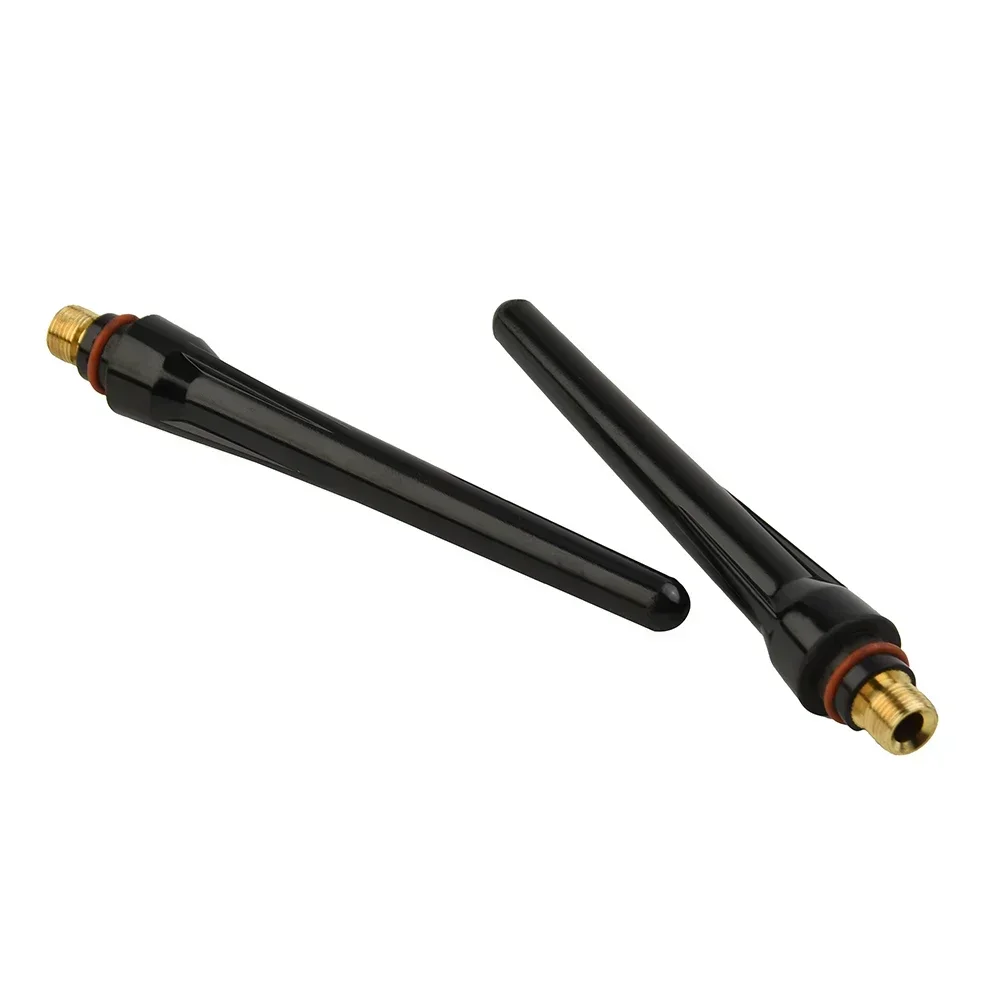 

Черная длинная задняя чашка для сварочной горелки Tig, 5 шт., аксессуар, инструмент WP-17 WP-18 WP-26 WP17 WP18 WP26, комплект, партия деталей, хит продаж