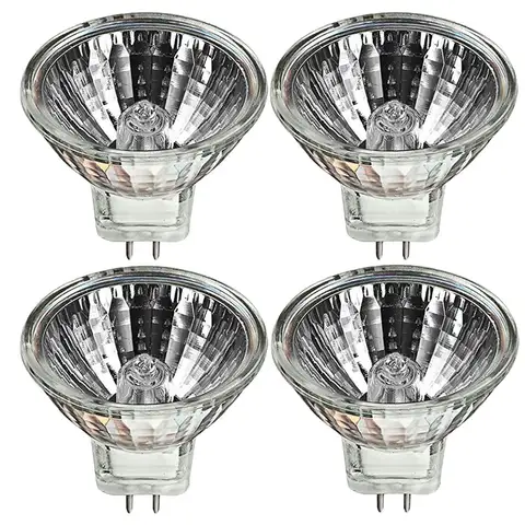 4-Pieces Spotlight MR11 GU4 6V 5W MR11 6V 10W MR11 6V 20W MR11 12V 10W MR11 12V 20W MR11 12V 35W MR11 220V 20W MR11 220V 35W 50W