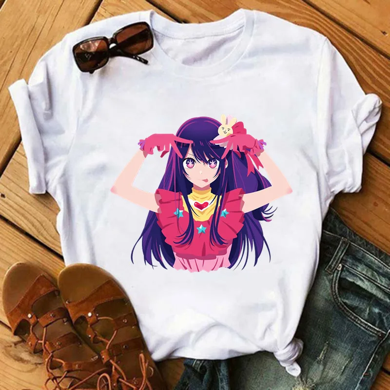 Anime Manga Oshi No Ko Patches for Clothes Vynil Heat Transfer Thermal Stickers DIY Kids T shirt Iron on for Women Appliqued