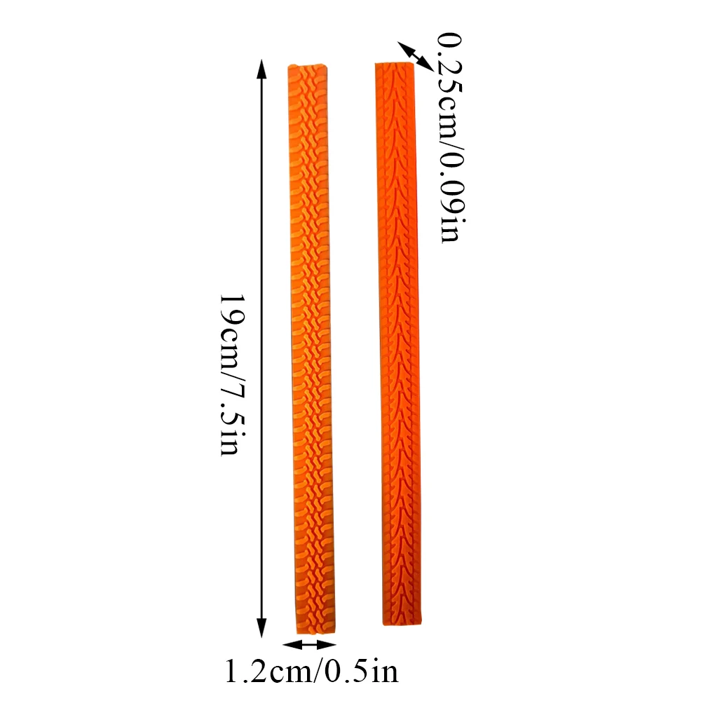 8/4 pezzi di protezione per ruote da viaggio in Silicone fai da te autoadesiva valigia Caster scarpe riduzione del rumore rotelle copertura