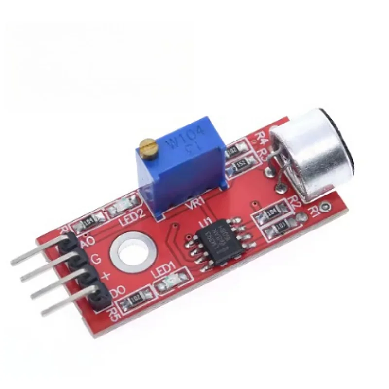 KY-037 وحدة كشف مستشعر ميكروفون الصوت عالية الحساسية لـ Arduino AVR PIC
