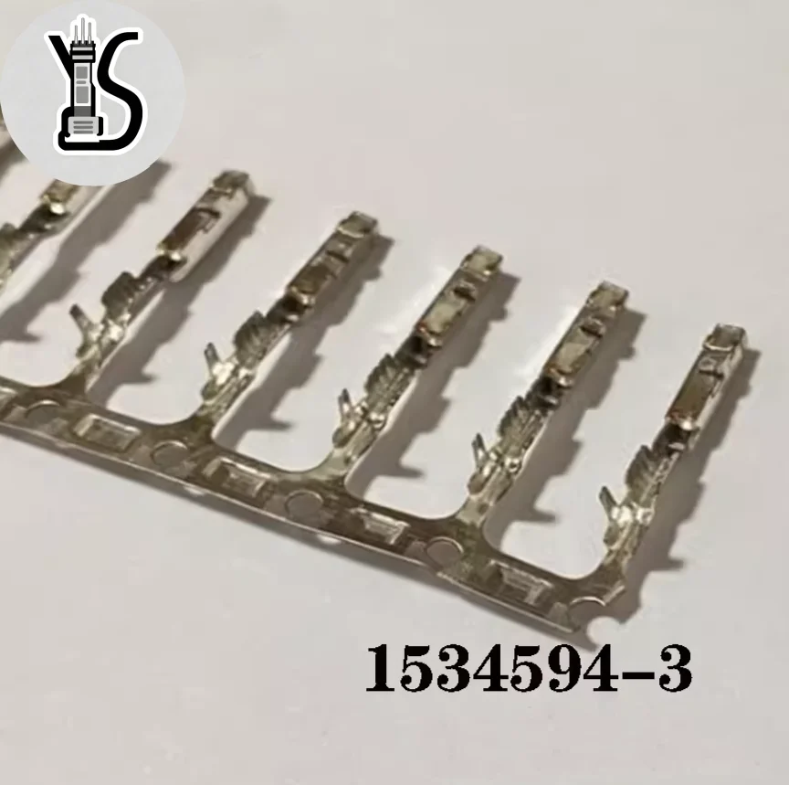 50PCS Genuine Connector 1534594-3 For Car Smart Electronic Devices Automobile 100% brand new female terminal