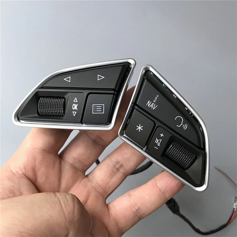 

Multifunctional Steering Wheel Buttons Car Steering Wheel Buttons Support Paddle Function Volume Switch Button For A3 8V