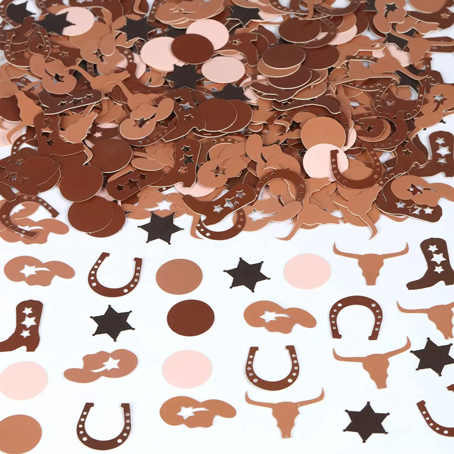 

Western Cowboy Party Decorations, Boy's First Rodeo Birthday, Confetti Table Scatter, Baby Shower, Wild West Party Supplies, 200