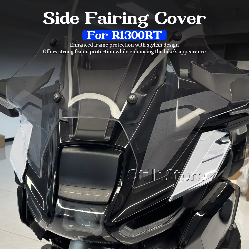 Motorcycle For BMW R 1300 RT 1300RT R1300RT R1300 RT 2025 2026 Side Fairing Covers Decorative Trims Chrome Black Accessories