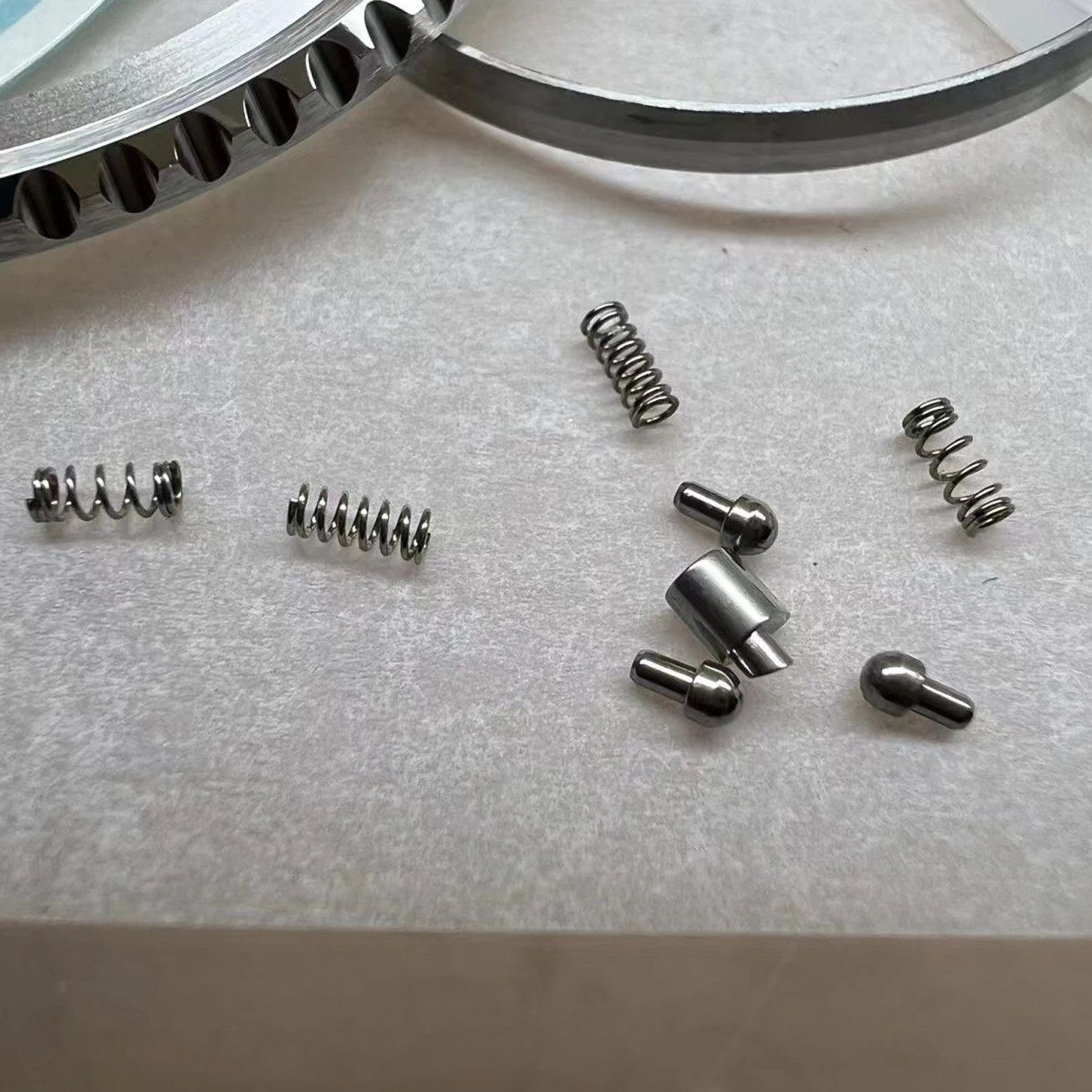 40mm SUB Style Rotating Ring parts Metal Ring for watch Included 6 parts Gasket 120 Clicks 6 parts