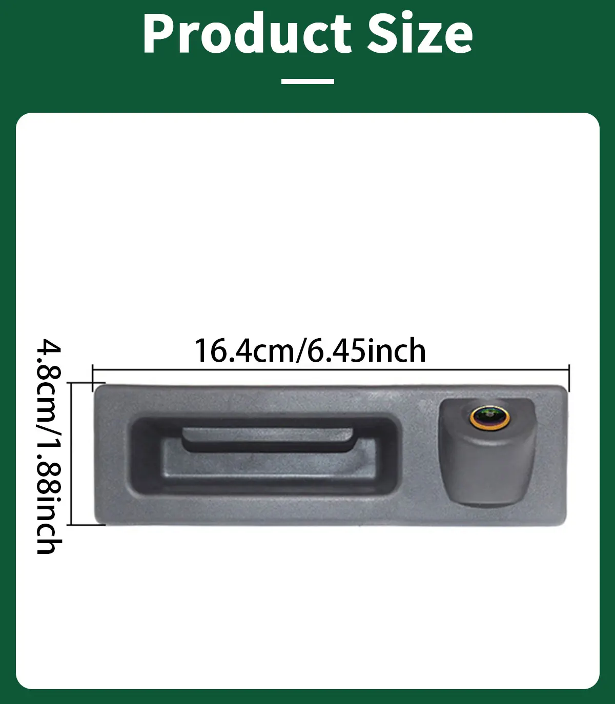 AHD 1080P Auto Rückansicht Reverse Stamm Griff Kamera Für BMW 3er F30 F31 F35/5 serie F10 F11/X3 F25/X4 F26/X5 F15/X6 F16 – Detail 8