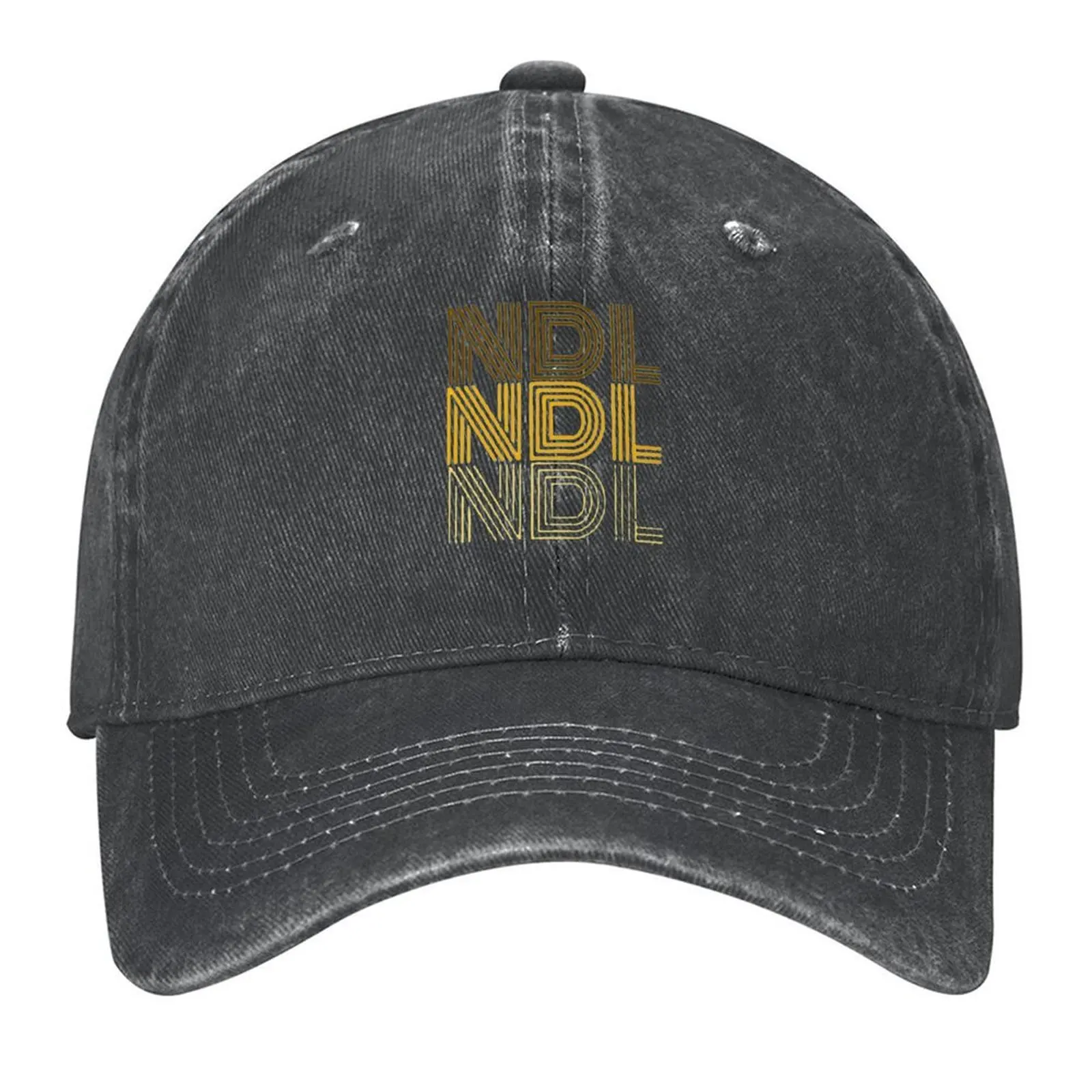 

NDL Active Baseball Cap Rave Bobble Hat men's big size hat Vintage Women's Beach Men's