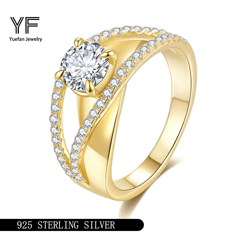 

Кольца для женщин 1 карат обручальное кольцо с муассанитом обещанное кольцо из стерлингового серебра 925 пробы романтический дизайнер роскошные ювелирные изделия подарок