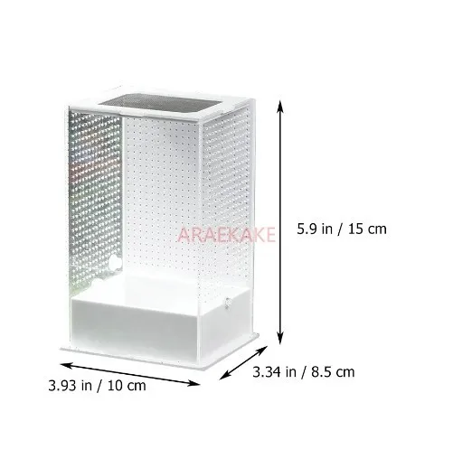 

Акриловый ящик для разведения насекомых, пейзажная вилла молищающего богомола, может вмещать различные насекомые, такие как пауки, молится