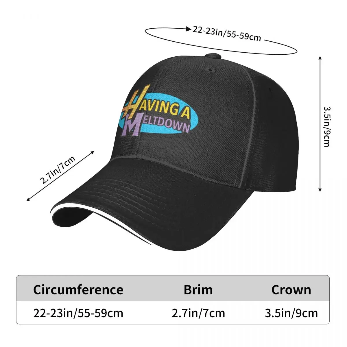 Having a Meltdown (1) Baseball Cap Mountaineering Fluffy Hat Caps Women Men's image 6