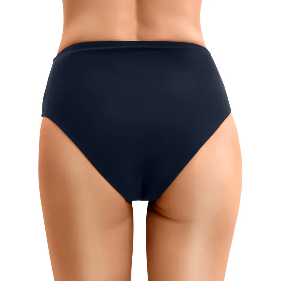 Swimwear Women Swimming Trunks Summer Bikini Bottom High Waist Swimsuit Bottoms Biquini Tankini Swim Shorts Beach Wear 2024