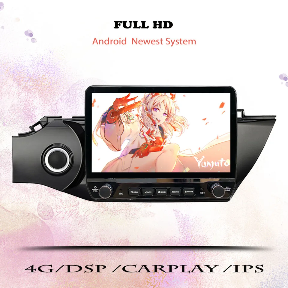 10’’ Car Autoradio AM FM Video Stereo Tape DVD Cassette For Kia RIO 2016 - 2021 GPS Navi Car intelligent systems Carplay RDS