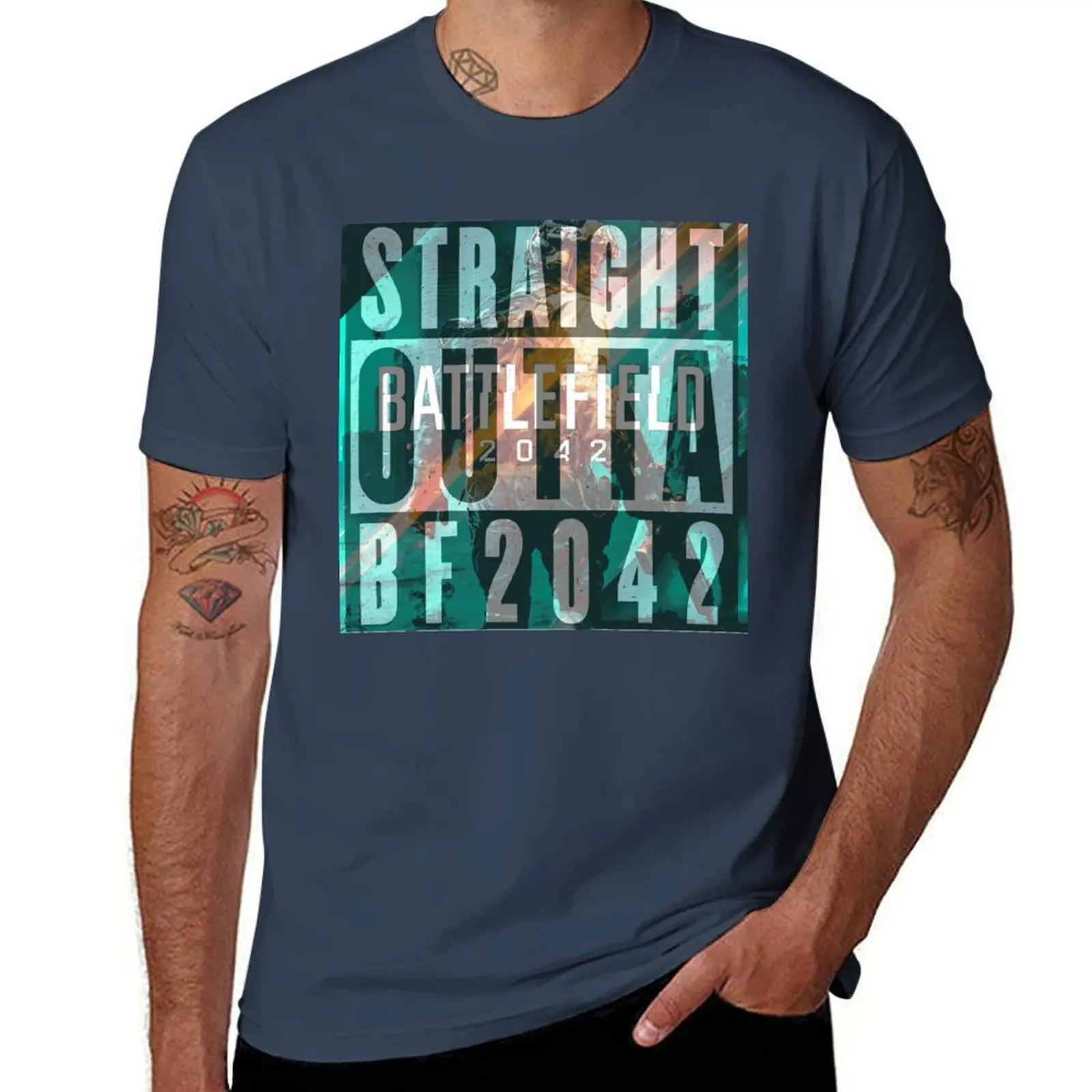 

Bf2042 Battlefield 2042 Essential T-Shirt essential t shirt graphic t shirts for man men t shirt cotton 100% T-Shirt
