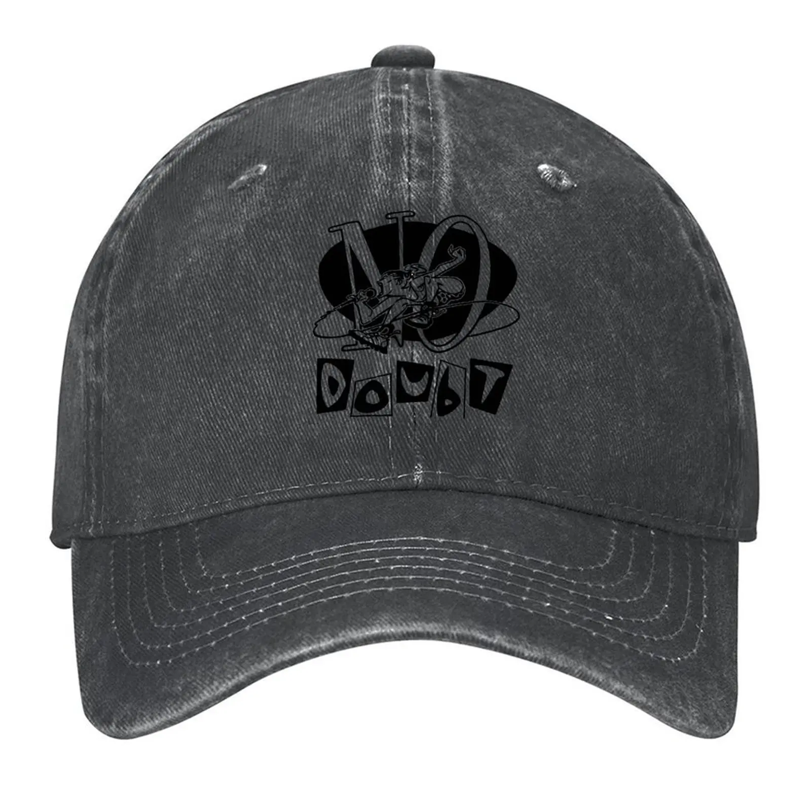 

Vintage old school No Doubt illustrator Baseball Cap Rugby Unique hats Horse Hat Hat Man Luxury Female Men's