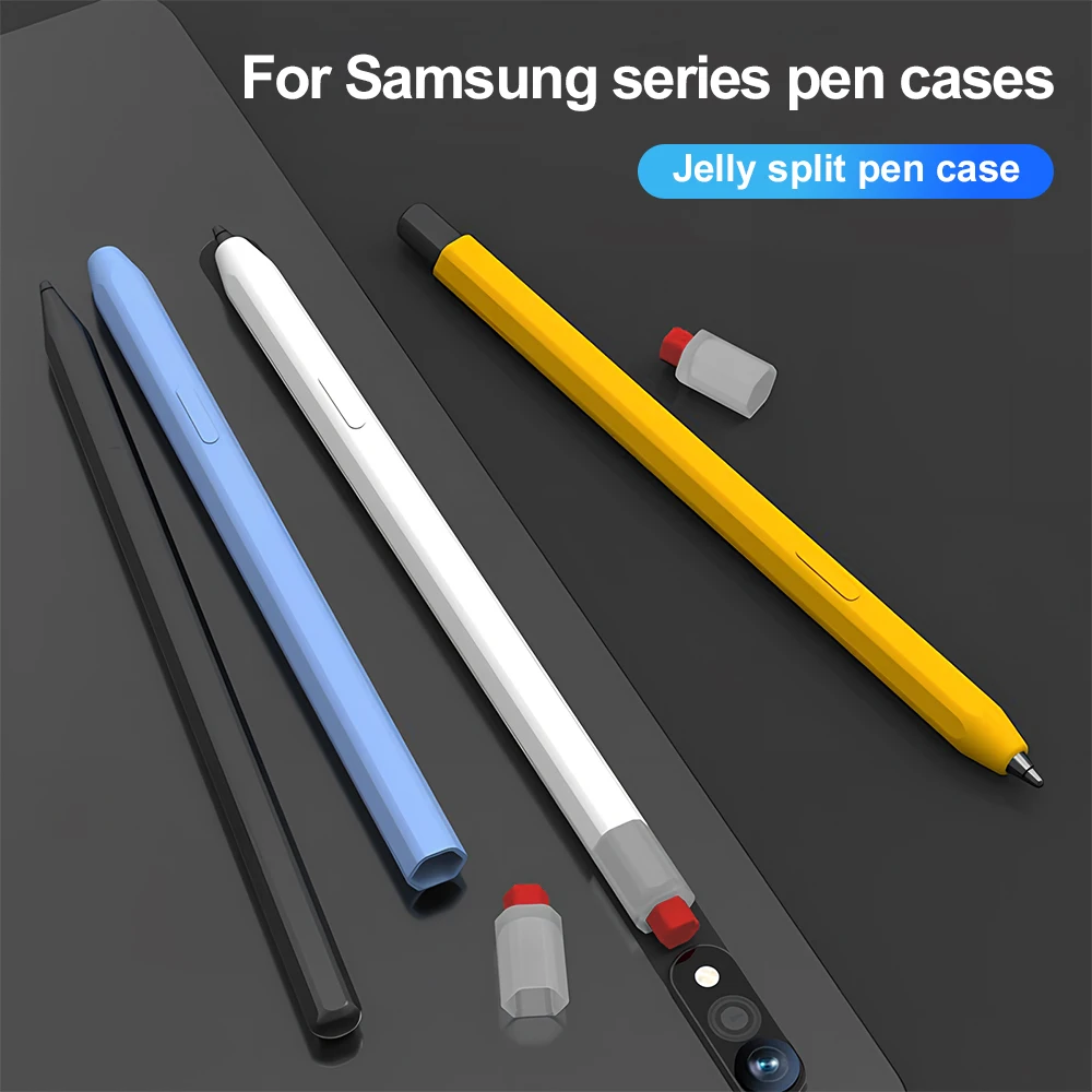 Soft Silicone Shockproof Pencil Case for Samsung Galaxy Tab S11 Ultra Stylus Protective Sleeve Cover Tablet Accessories New 2026