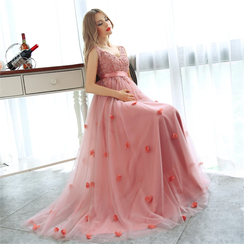 Customized Charming Tank Appliques Lace Tulle Vneck Sleeveless A-line Weeding Dresses Floor Length 2024 Prom Dresses Party Dress