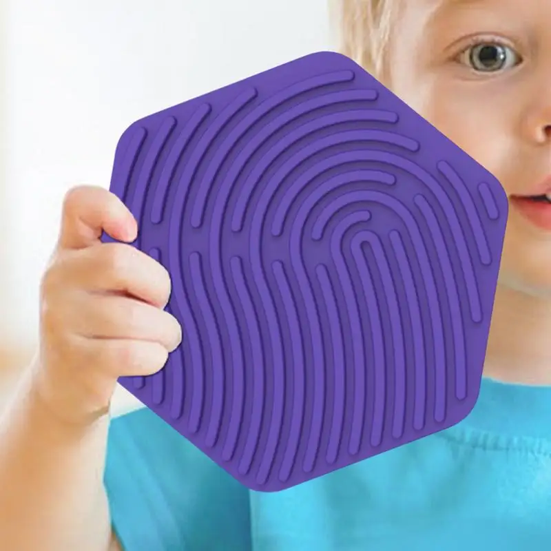 Tablero de actividades sensoriales de silicona, juguetes sensoriales para niños, juegos de rompecabezas para aliviar el estrés, tablero calmante sensorial, regalos de cumpleaños