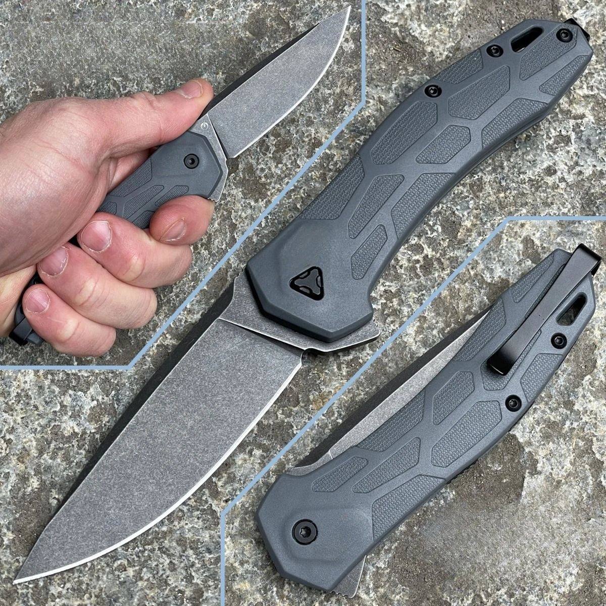 

2042 Covalent Survival Pocket Folding Knife Ball Bearing D2 Blade Nylon Wave Fiber Handle Outdoor Camping Hunting EDC Tools