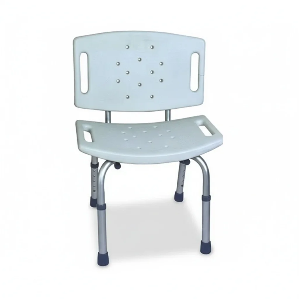 

Стул для душа, регулируемый по высоте, из алюминия и пластика, безопасное сиденье для ванной, кресло для пожилых людей, реабилитационный стул