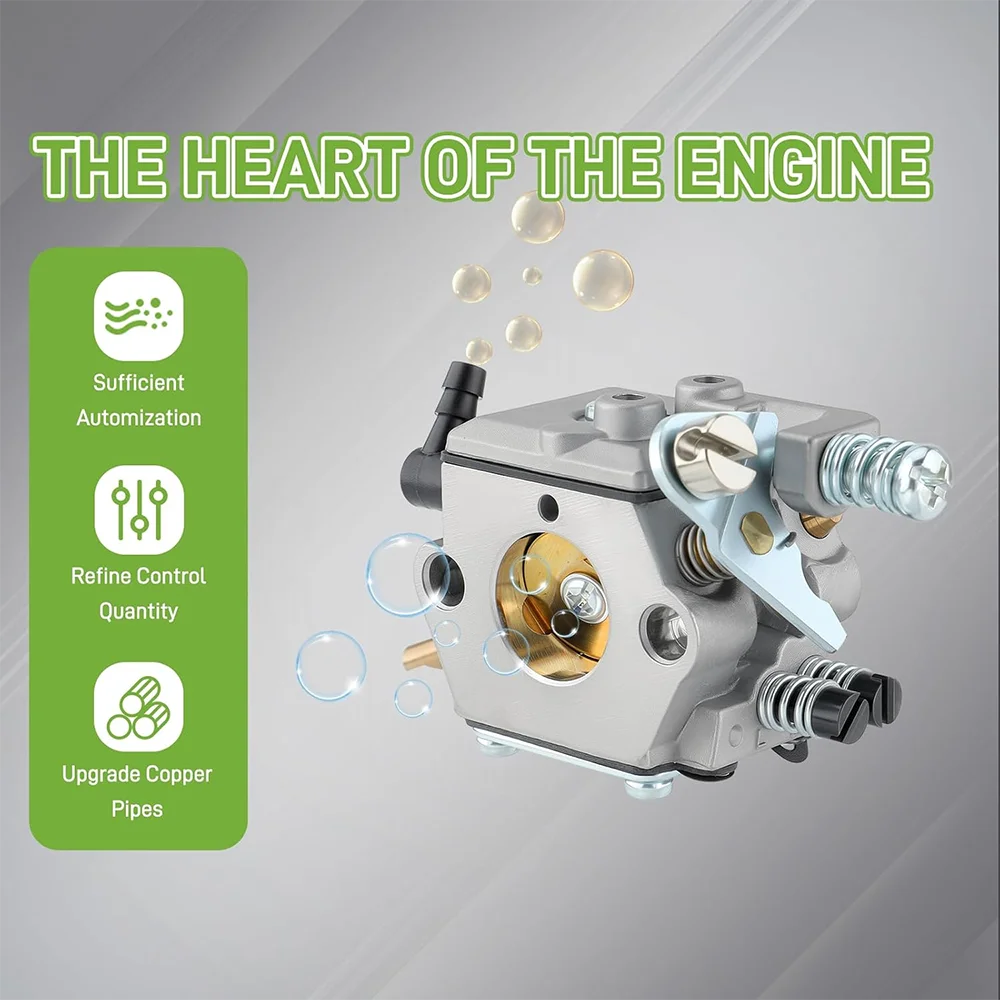 Карбюратор FS66 для Stihl FS81 BR400 FS86 FS106 FS88 FS52 FS62 FS48 Кусторез Stihl Струнный триммер Замена WT-45 4126 120 0610