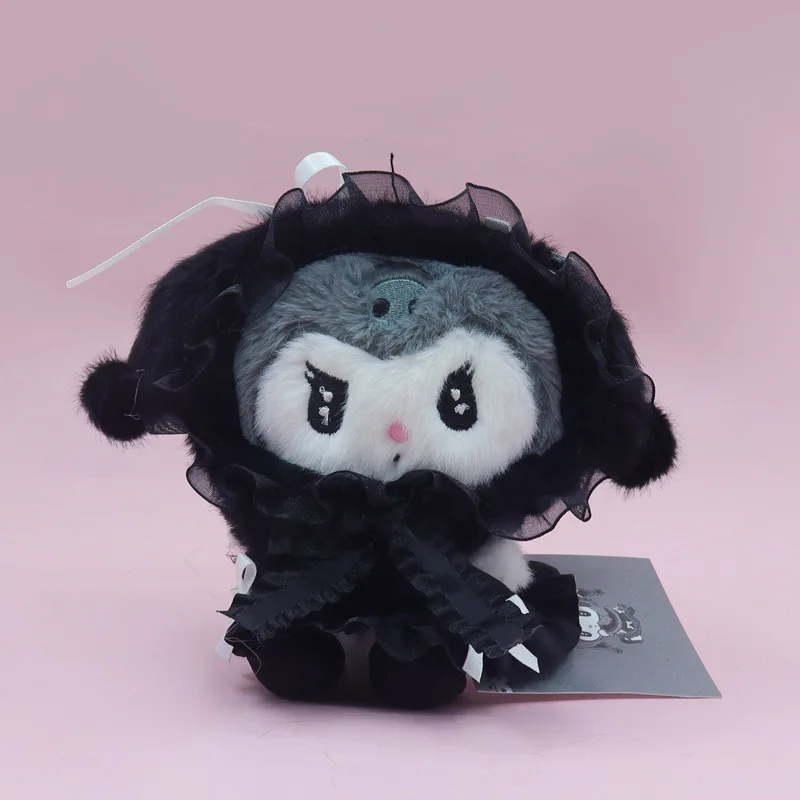 Sanrio น่ารัก Landmine 3 รุ่น Kuromi My Melody Animation ของเล่นตุ๊กตากระเป๋านักเรียนแขวนตกแต่งพวงกุญแจรถจี้ขนาดเล็ก