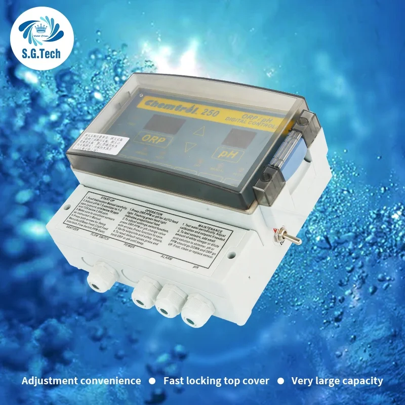 2024 Hot Selling Swimming Pool Chemtrol 250 PH/ORP Monitor Water Quality Controller Pool Accessories