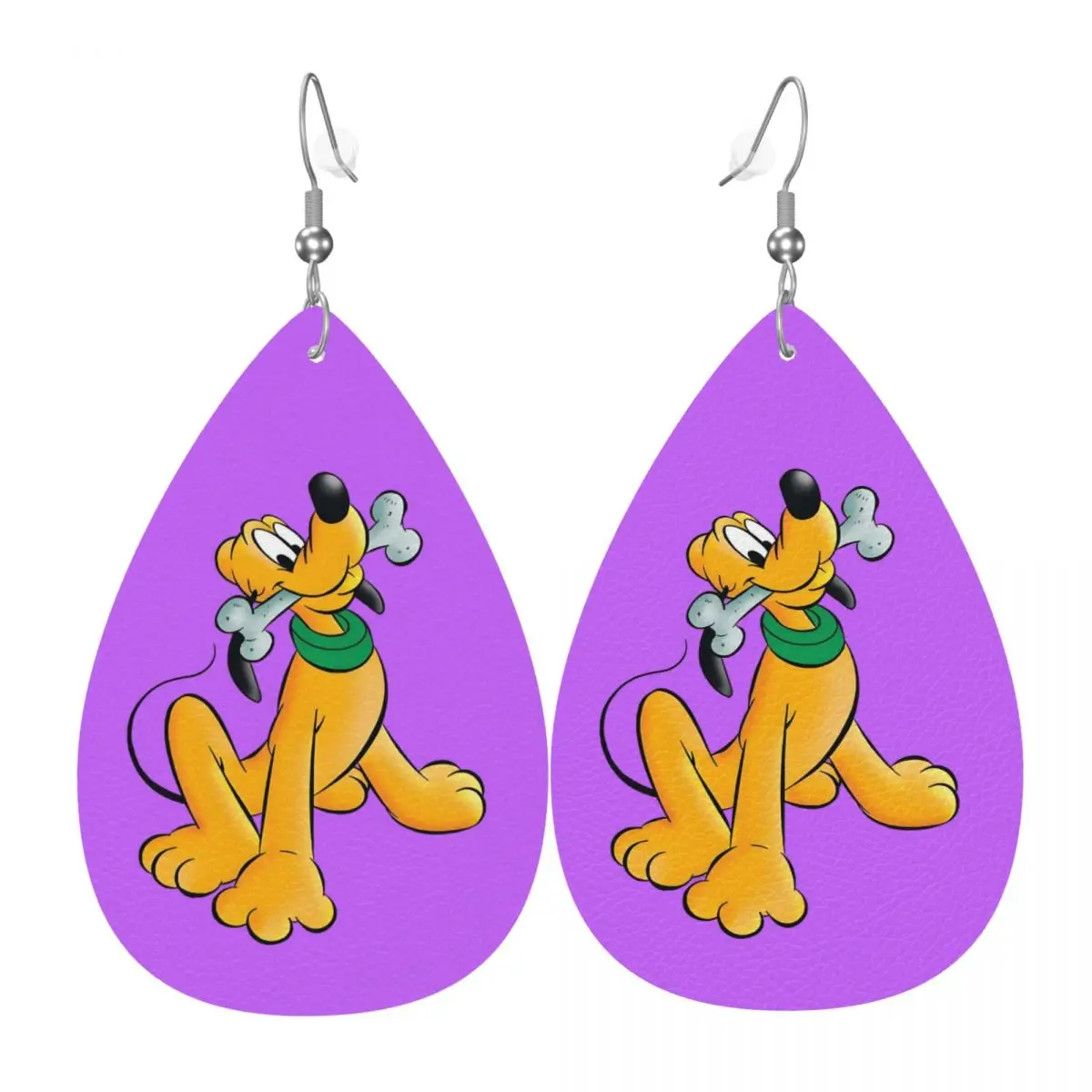 

Серьги-подвески в виде Плутона, кожаные серьги для женщин, модные, для вечеринок