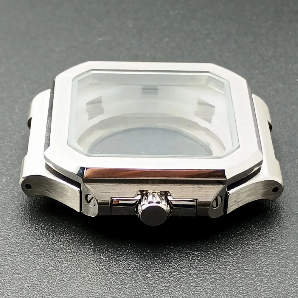 

Mod NH35 45mm Box Steel Case Fit NH34 NH35 Movement Watch Accessories Watch Parts For Wristwatches