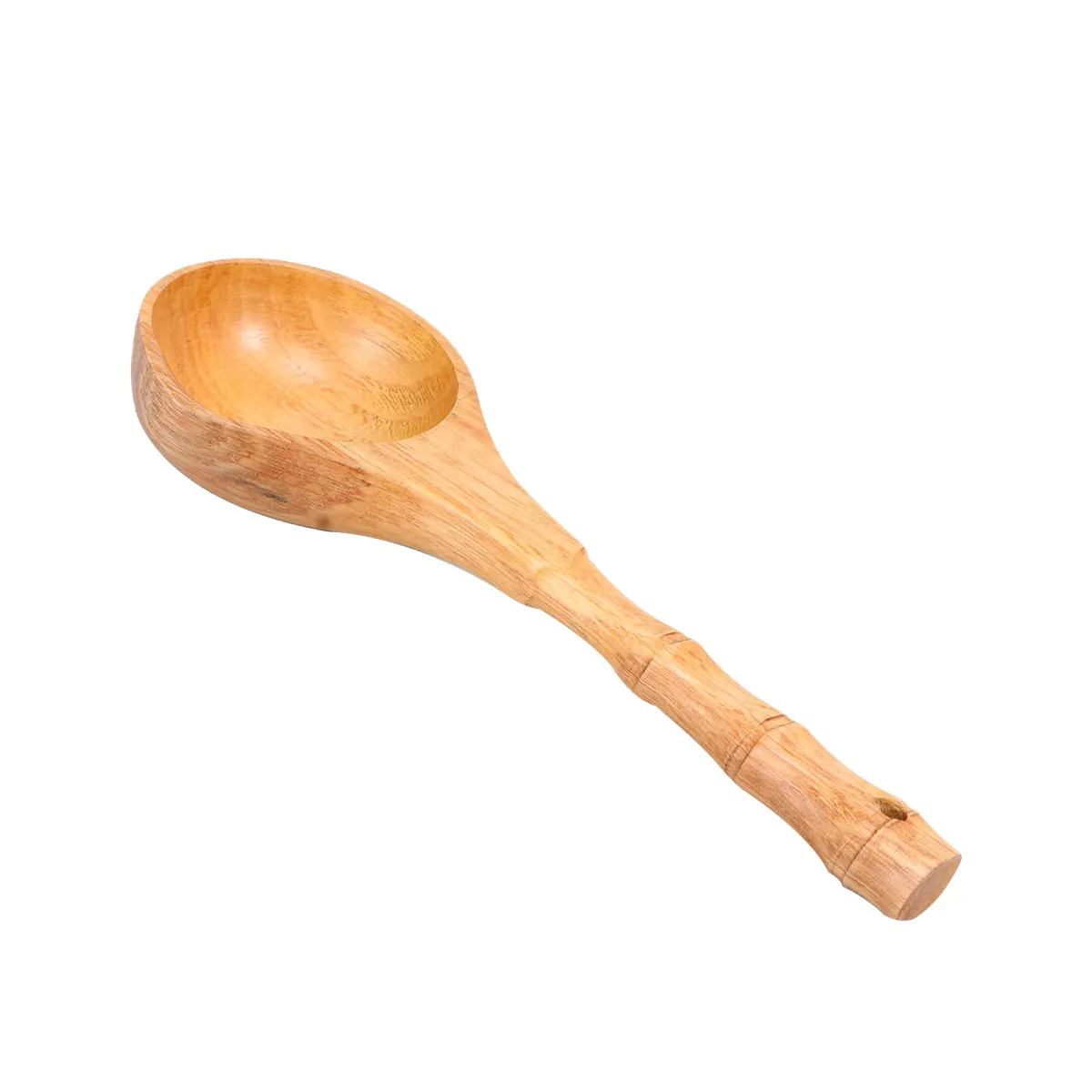 

Solid Wood Porridge Spoon Long Handle Cooking Utensil Heat Resistant Non Stick Pan Safe Environmental Protection