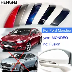 Accessories For Ford Mondeo MK5 2013-2021 Rearview Mirror Cover Case Shell Lid