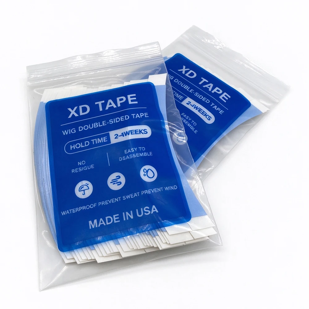 36pcs/lot Waterproof Hair Tape Adhesive Super Tape For Lace Wig Toupee Replacement Hairdresser Accessories