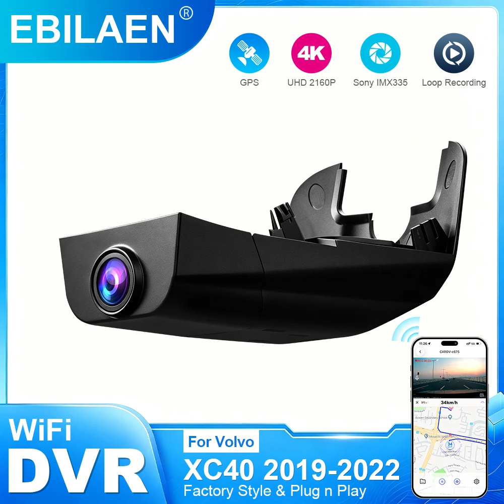 ebilaen-4k-dash-cam-for-volvo-xc40-2019-2022-plug-and-play-dashcam-camera-wifi-car-dvr-night-vision-dash-cam-factory-style-dvr
