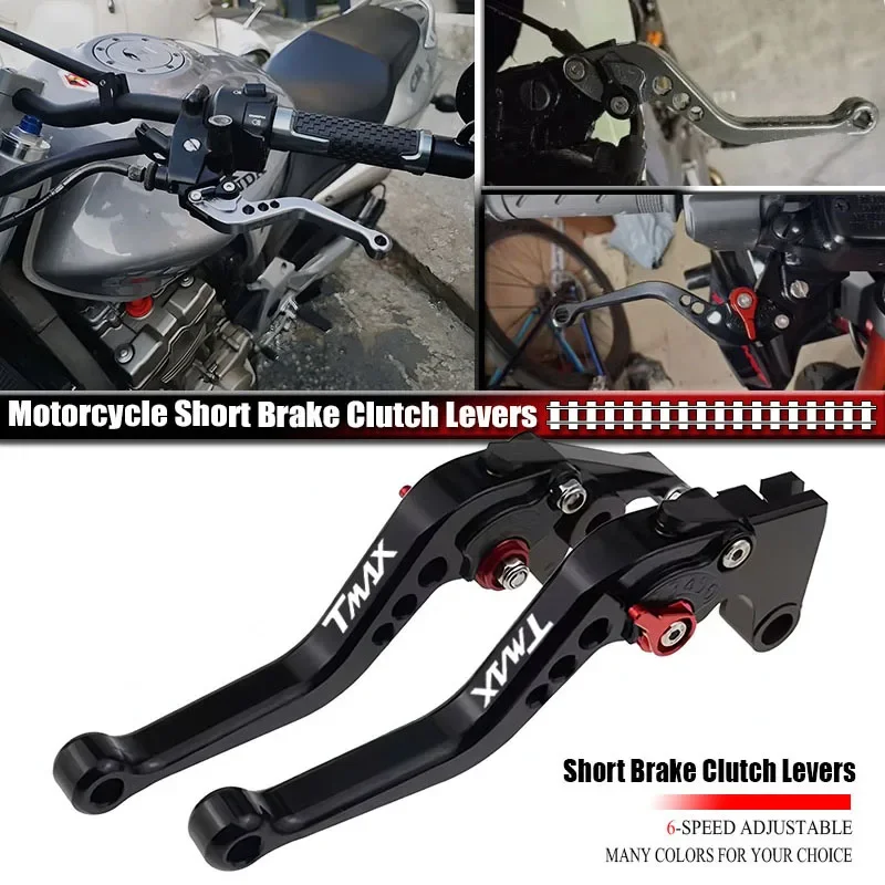 Fit For TMAX 530 560 Tmax560 TMAX530 SX DX 2012-2025 2024 2023 Motorcycle Short Brake Clutch Levers Tech Max Tmax 560