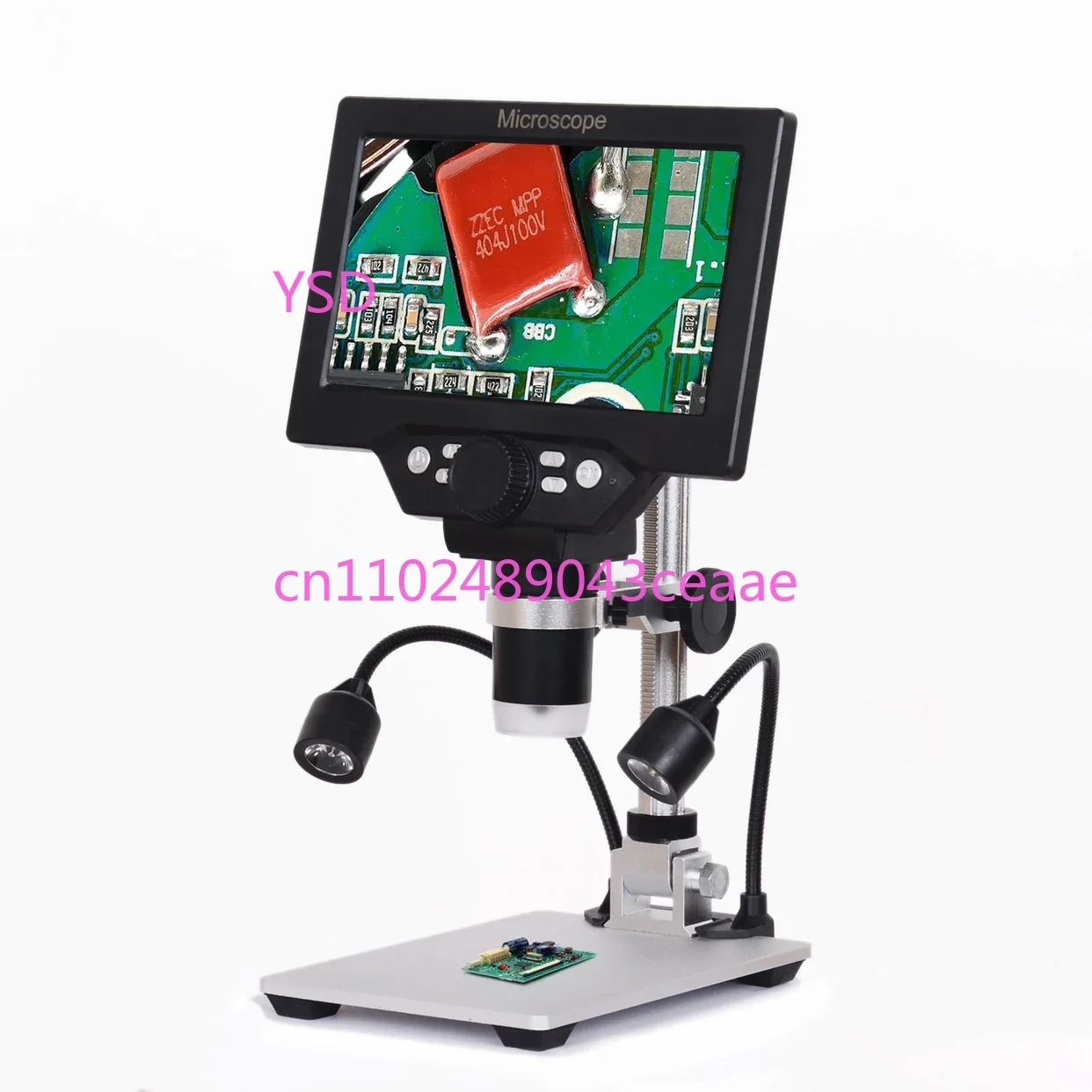 High-Definition Digital Electron Microscope (For Mobile Phone PCB Mainboard Repair, Diamond Waist Code Identification)